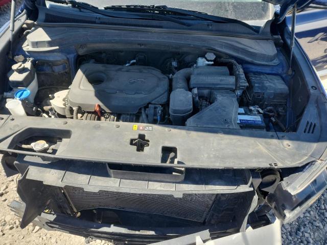 5NMS33AD0LH207351 - 2020 HYUNDAI SANTA FE SEL BLUE photo 12