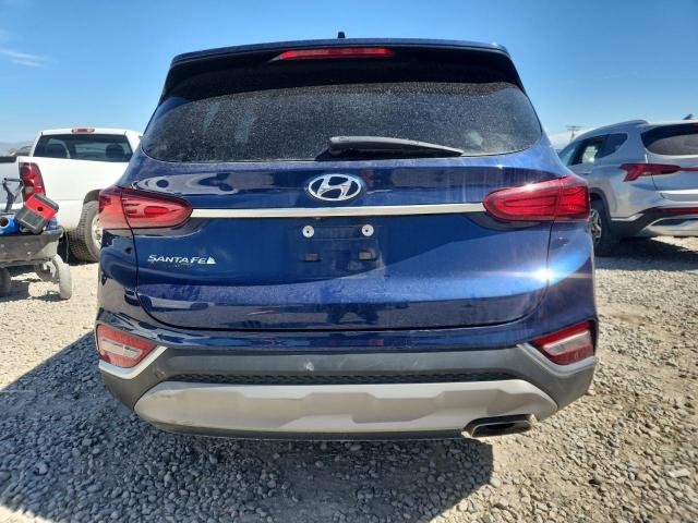 5NMS33AD0LH207351 - 2020 HYUNDAI SANTA FE SEL BLUE photo 6
