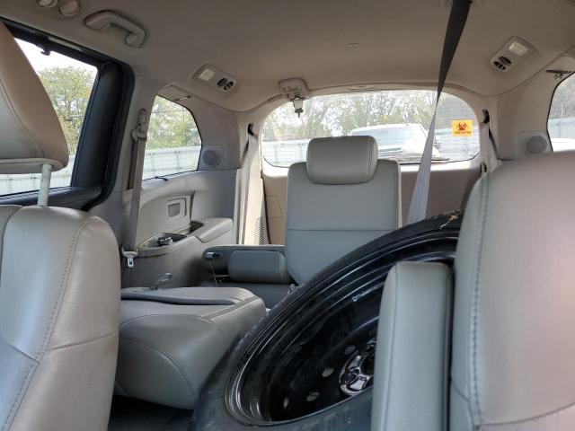 5FNRL5H93EB084936 - 2014 HONDA ODYSSEY TOURING BLUE photo 10