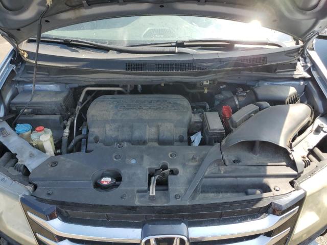 5FNRL5H93EB084936 - 2014 HONDA ODYSSEY TOURING BLUE photo 12
