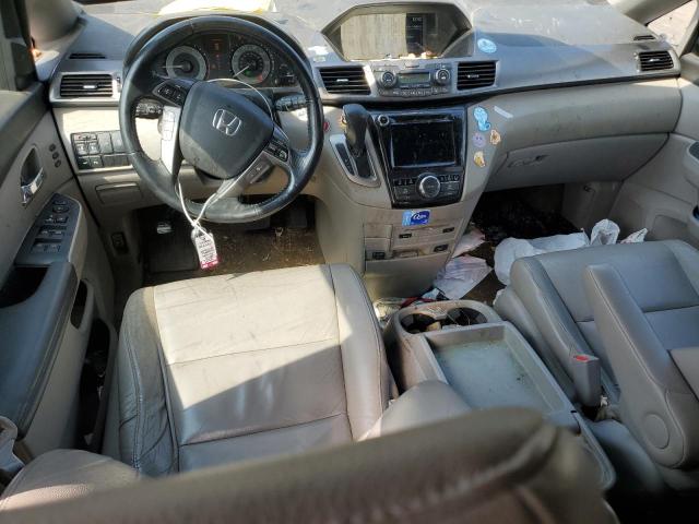 5FNRL5H93EB084936 - 2014 HONDA ODYSSEY TOURING BLUE photo 8