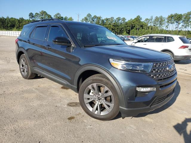 1FMSK7DH8RGA57235 - 2024 FORD EXPLORER XLT أزرق صورة 4