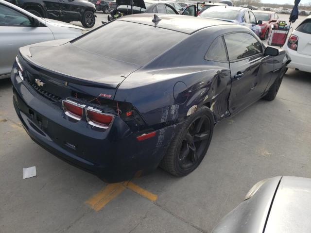 2G1FB1ED3B9156508 - 2011 CHEVROLET CAMARO LT BLUE photo 3