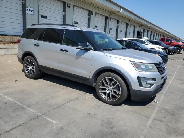 1FM5K8GT5GGB06231 - 2016 FORD EXPLORER SPORT SILVER photo 4