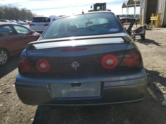 2G1WF52E459334472 - 2005 CHEVROLET IMPALA GRAY photo 6