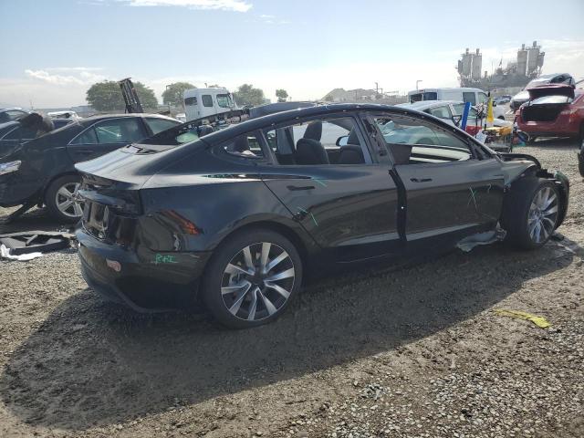 5YJ3E1EB6RF827594 - 2024 TESLA MODEL 3 Սև լուսանկար 3