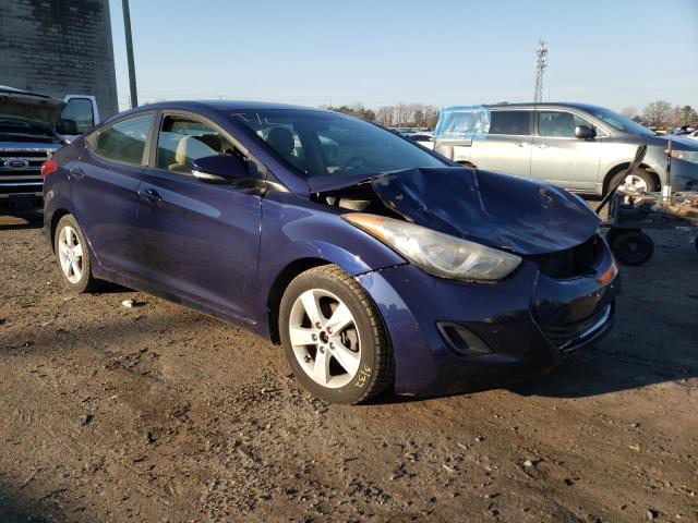 5NPDH4AE6DH392356 - 2013 HYUNDAI ELANTRA GLS PURPLE photo 4