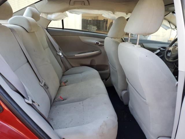 2T1BU4EE9AC247436 - 2010 TOYOTA COROLLA BASE RED photo 10