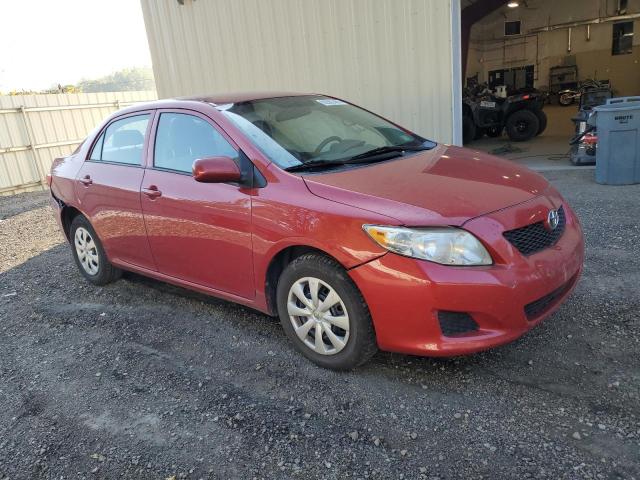 2T1BU4EE9AC247436 - 2010 TOYOTA COROLLA BASE RED photo 4