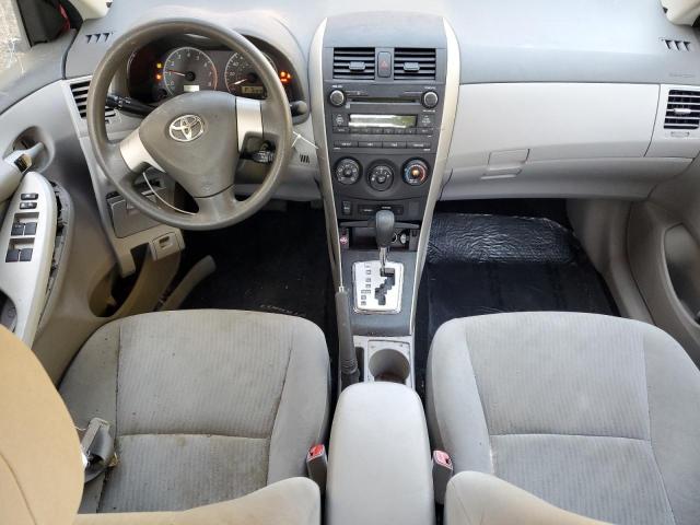 2T1BU4EE9AC247436 - 2010 TOYOTA COROLLA BASE RED photo 8