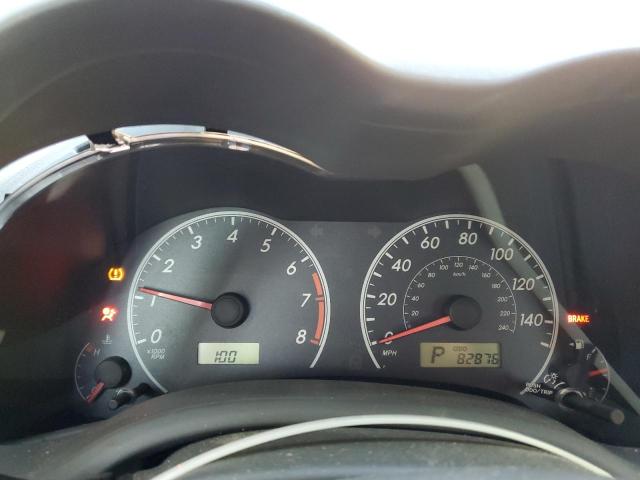 2T1BU4EE9AC247436 - 2010 TOYOTA COROLLA BASE RED photo 9