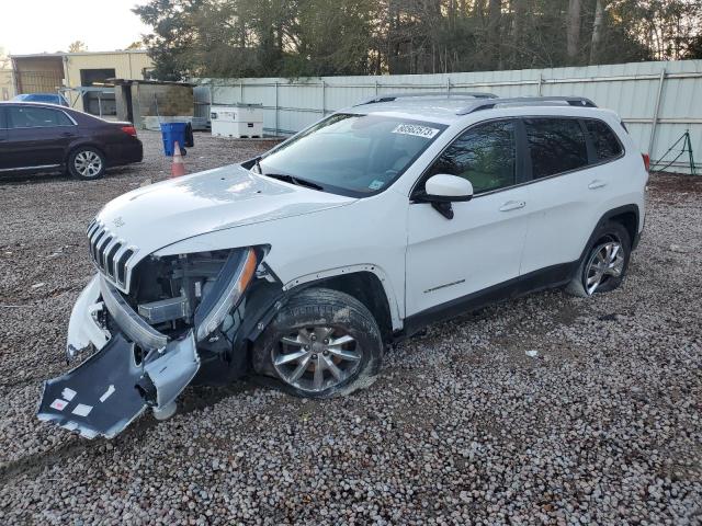 1C4PJLDB7GW135718 - 2016 JEEP CHEROKEE LIMITED WHITE photo 1