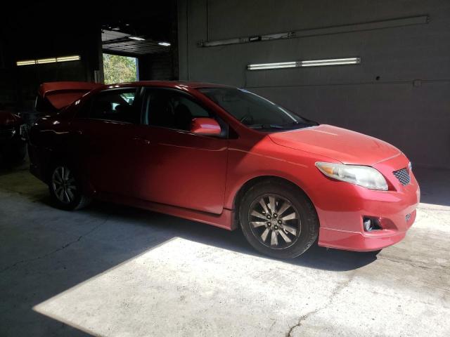 2T1BU4EE3AC337911 - 2010 TOYOTA COROLLA BASE 红色 照片 4