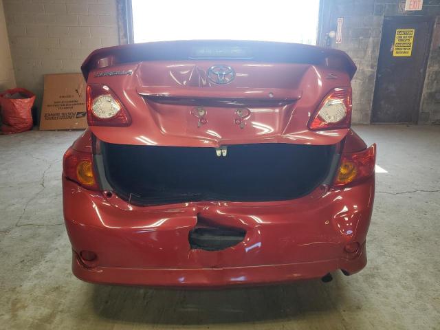 2T1BU4EE3AC337911 - 2010 TOYOTA COROLLA BASE 红色 照片 6