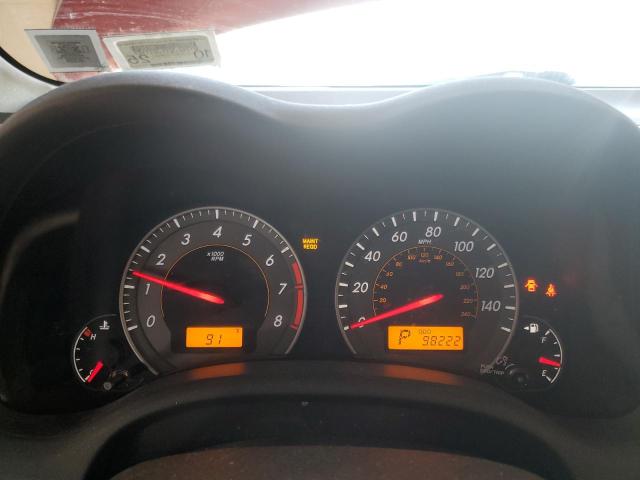 2T1BU4EE3AC337911 - 2010 TOYOTA COROLLA BASE 红色 照片 9