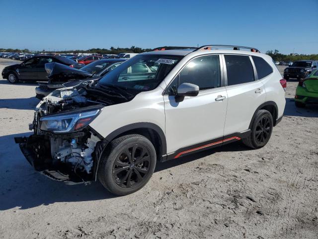 JF2SKAJC3KH567830 - 2019 SUBARU FORESTER SPORT WHITE photo 1