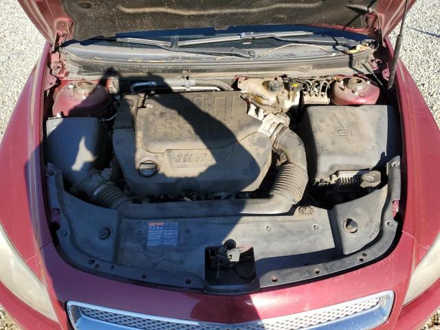 1G1ZE5E77AF231822 - 2010 CHEVROLET MALIBU LTZ წითელი ფოტო 11