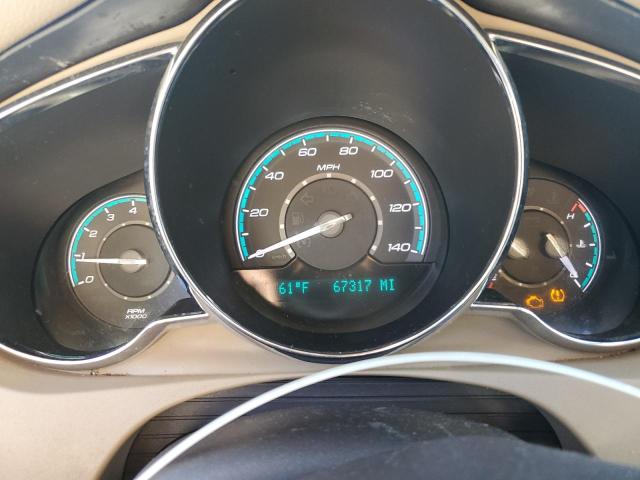 1G1ZE5E77AF231822 - 2010 CHEVROLET MALIBU LTZ წითელი ფოტო 9