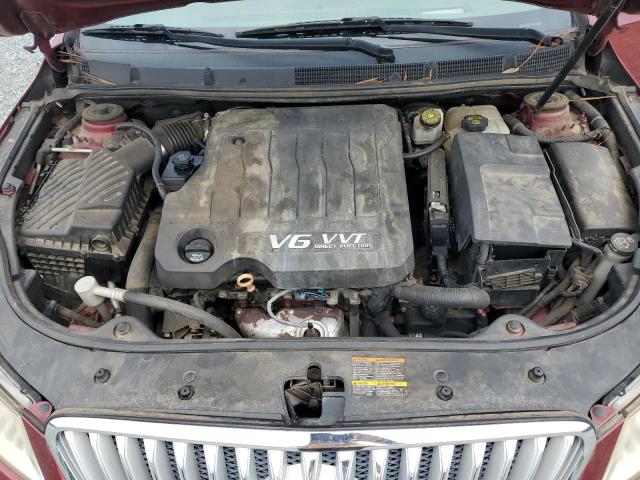 1G4GE5EV4AF178263 - 2010 BUICK LACROSSE CXS RED photo 11