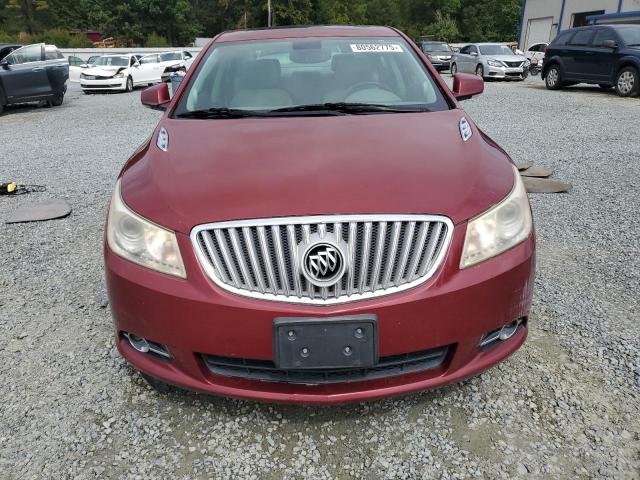 1G4GE5EV4AF178263 - 2010 BUICK LACROSSE CXS RED photo 5