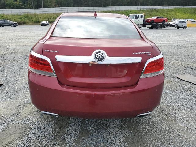 1G4GE5EV4AF178263 - 2010 BUICK LACROSSE CXS RED photo 6