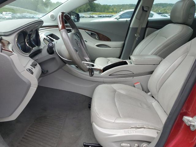 1G4GE5EV4AF178263 - 2010 BUICK LACROSSE CXS RED photo 7