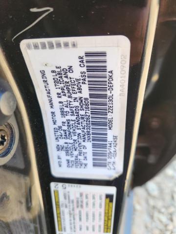 1NXBR32E26Z716808 - 2006 TOYOTA COROLLA CE 黑色 照片 12