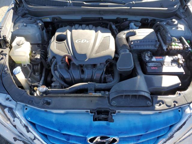 5NPEB4ACXDH718325 - 2013 HYUNDAI SONATA GLS BLUE photo 11