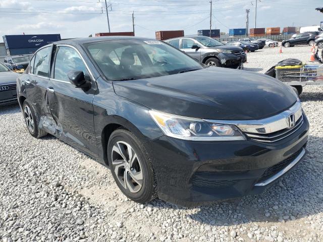 1HGCR2F3XHA256220 - 2017 HONDA ACCORD LX BLACK photo 4