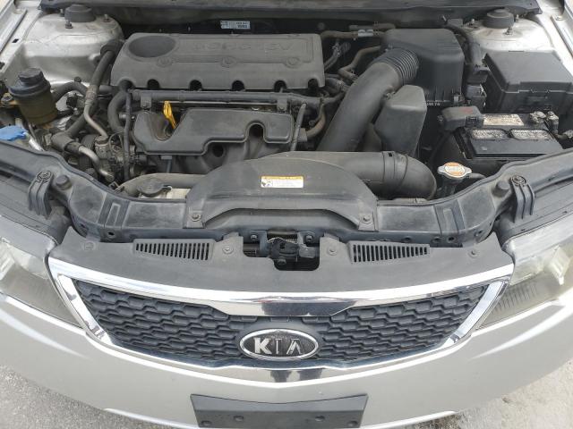 KNAFU4A2XC5550526 - 2012 KIA FORTE EX 银色 照片 11