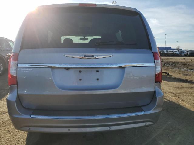 2C4RC1CG4ER229081 - 2014 CHRYSLER TOWN & COU TOURING L GRAY photo 6
