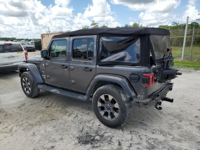 1C4HJXEG9KW597955 - 2019 JEEP WRANGLER U SAHARA Gris foto 2