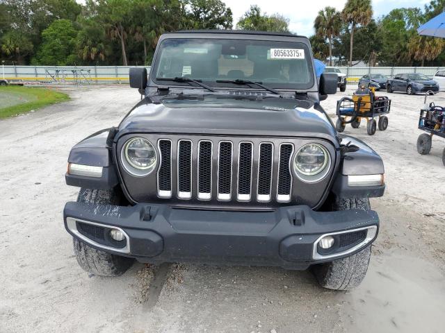 1C4HJXEG9KW597955 - 2019 JEEP WRANGLER U SAHARA Gris foto 5