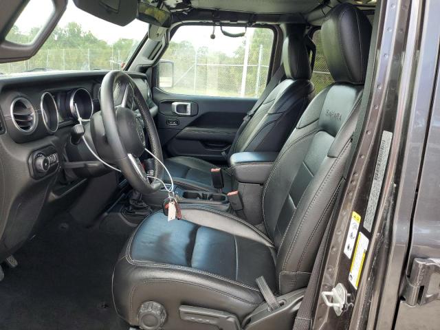 1C4HJXEG9KW597955 - 2019 JEEP WRANGLER U SAHARA Gris foto 7