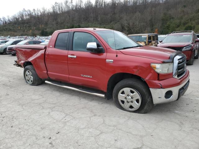 5TFUY5F11CX255629 - 2012 TOYOTA TUNDRA DOUBLE CAB SR5 RED photo 4