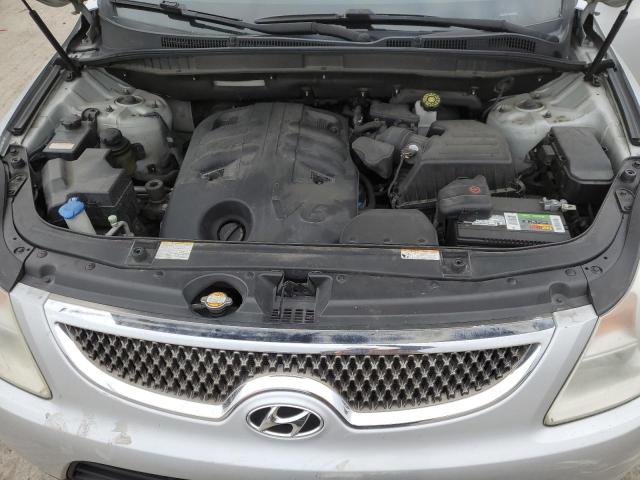 KM8NU73C58U041412 - 2008 HYUNDAI VERACRUZ GLS SILVER photo 12