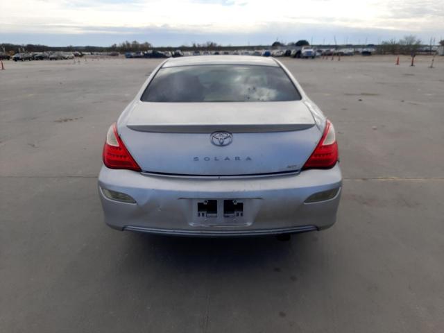 4T1CE30P57U756337 - 2007 TOYOTA CAMRY SOLA SE SILVER photo 6