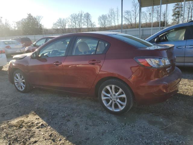 JM1BL1S55A1253910 - 2010 MAZDA 3 S RED photo 2