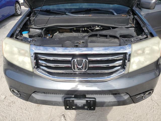 5FNYF3H67CB039900 - 2012 HONDA PILOT EXL GRAY photo 12