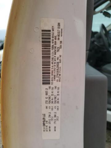 1D7HA16KX8J209336 - 2008 DODGE RAM 1500 ST WHITE photo 12