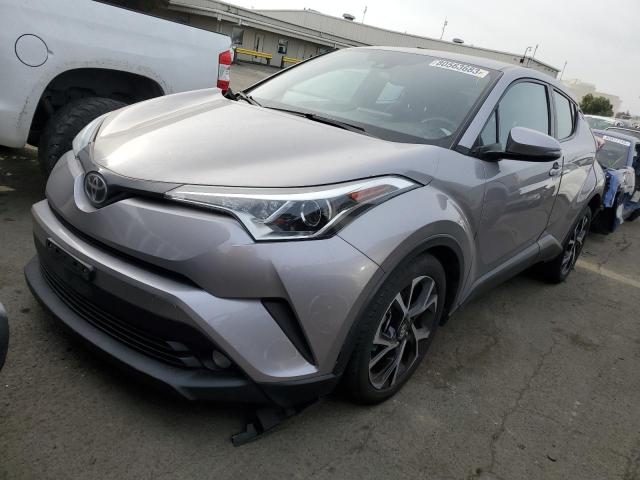 NMTKHMBX2JR014028 - 2018 TOYOTA C-HR XLE GRAY photo 1