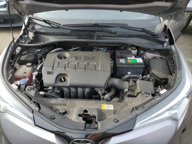 NMTKHMBX2JR014028 - 2018 TOYOTA C-HR XLE GRAY photo 11