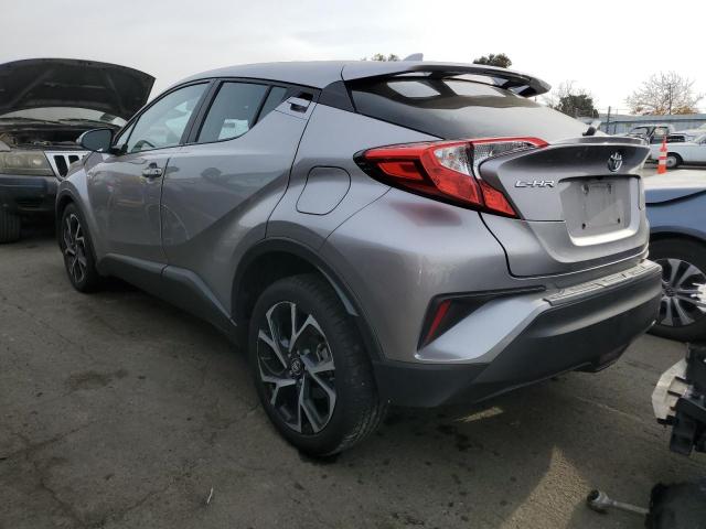 NMTKHMBX2JR014028 - 2018 TOYOTA C-HR XLE GRAY photo 2