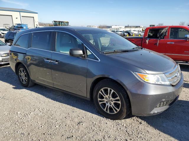 5FNRL5H61DB066150 - 2013 HONDA ODYSSEY EXL GRAY photo 4