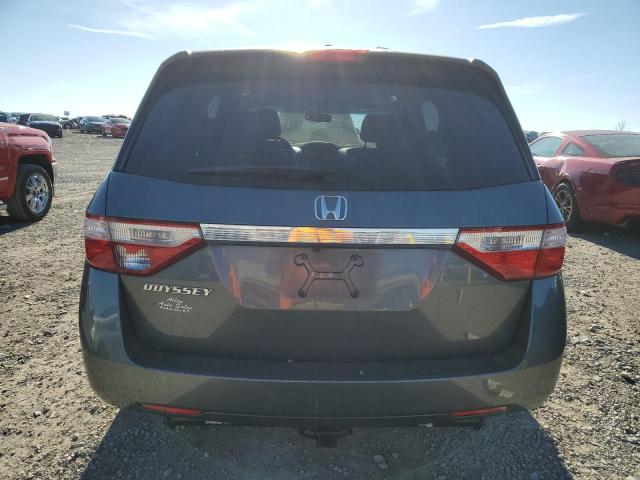 5FNRL5H61DB066150 - 2013 HONDA ODYSSEY EXL GRAY photo 6