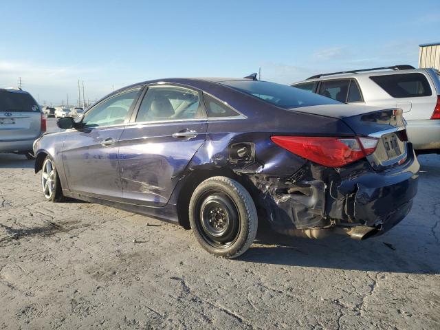 5NPEC4AB0DH739415 - 2013 HYUNDAI SONATA SE BLUE photo 2