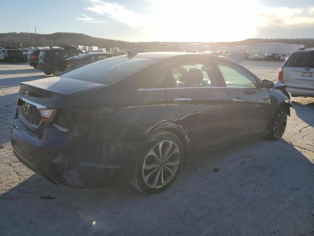 5NPEC4AB0DH739415 - 2013 HYUNDAI SONATA SE BLUE photo 3