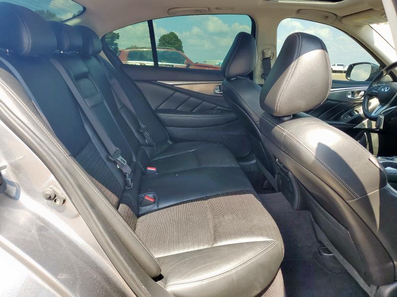 JN1EV7AP4JM356282 - 2018 INFINITI Q50 LUXE ნაცრისფერი ფოტო 10