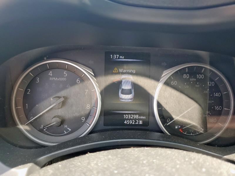 JN1EV7AP4JM356282 - 2018 INFINITI Q50 LUXE ნაცრისფერი ფოტო 9