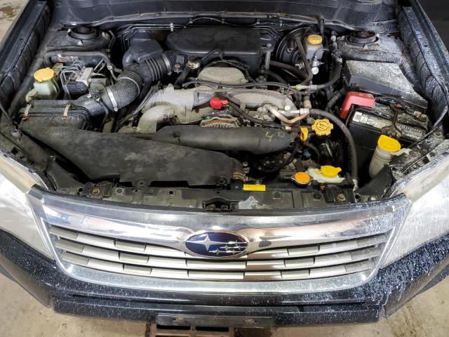 JF2SH63609H762796 - 2009 SUBARU FORESTER 2.5X PREMIUM BLACK photo 12